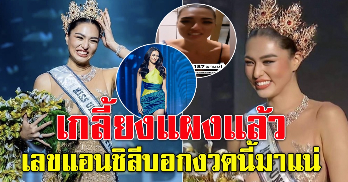 แอนชิลี มิสยูนิเวิร์สไทยแลนด์ 2021