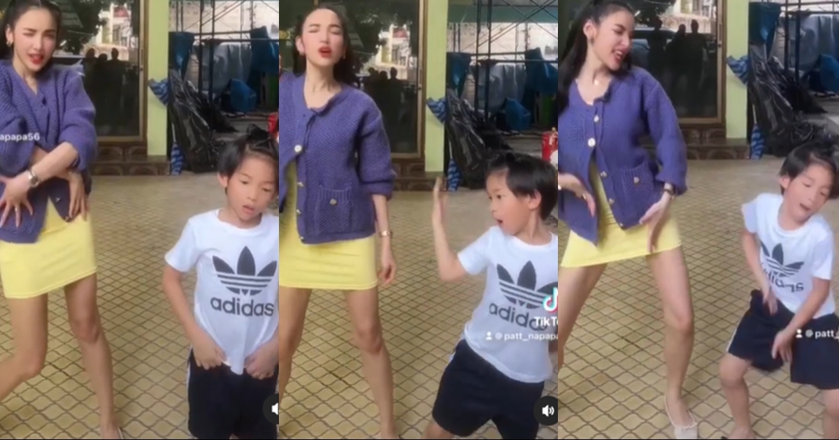 ลูกไม้ใต้ต้น น้องเรสซิ่ง แดนซ์เอวอ่อน ได้ แม่แพท มาเต็มๆ