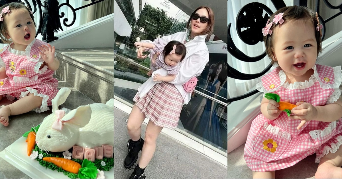 แม่ชม ฉลอง น้องเกล 8 เดือนแล้ว ยิ่งโตยิ่งมีแต่คำว่าน่ารักเต็มไปหมด