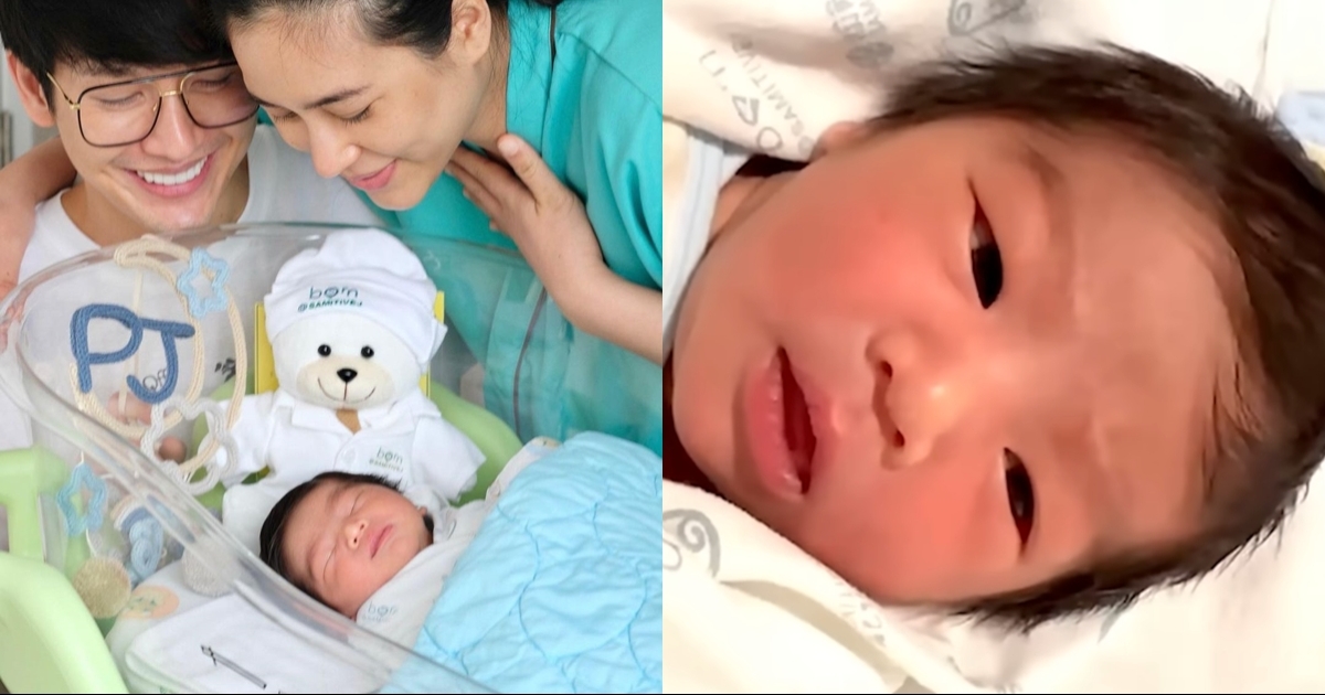 ดูกันชัดๆ น้องพีร์เจ ลูกชาย พุฒิ-จุ๋ย เครื่องหน้า-ผมดกดำ จัดเต็มมาก