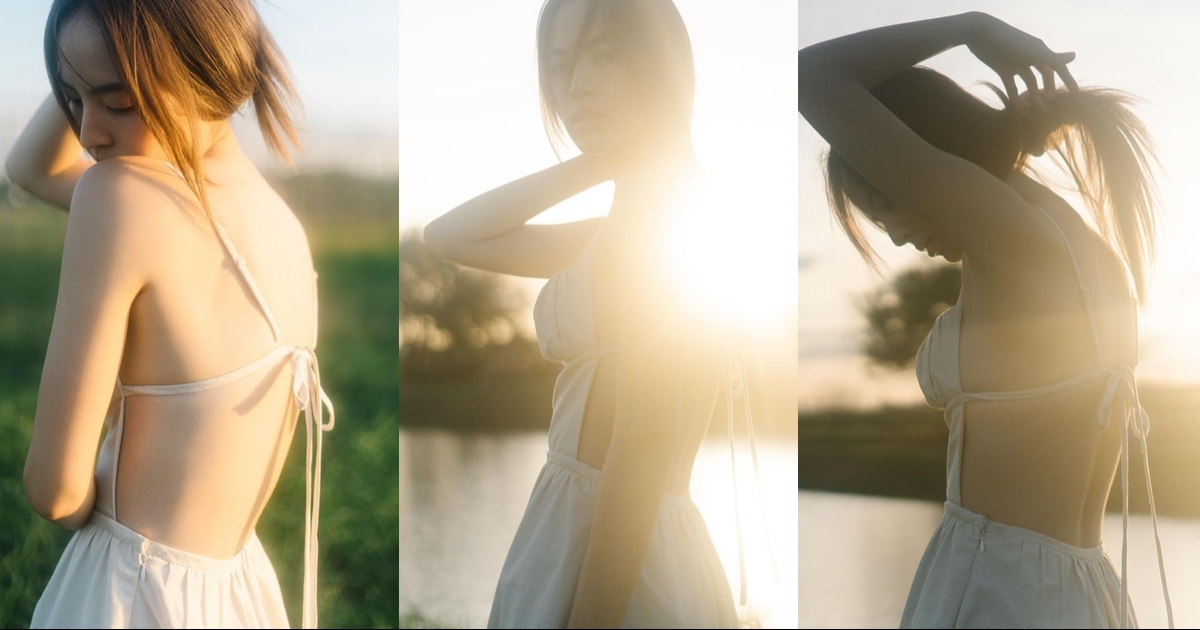 ไม้เรียวลั่น! ณิชา โพสท่าถ่ายแบบโชว์หลังนวลเนียน