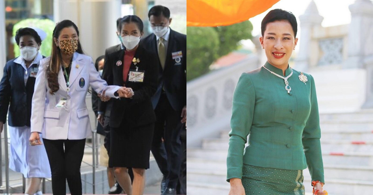 กรมพระศรีสวางควัฒน เสด็จทรงติดตามพระอาการ พระองค์ภาฯ