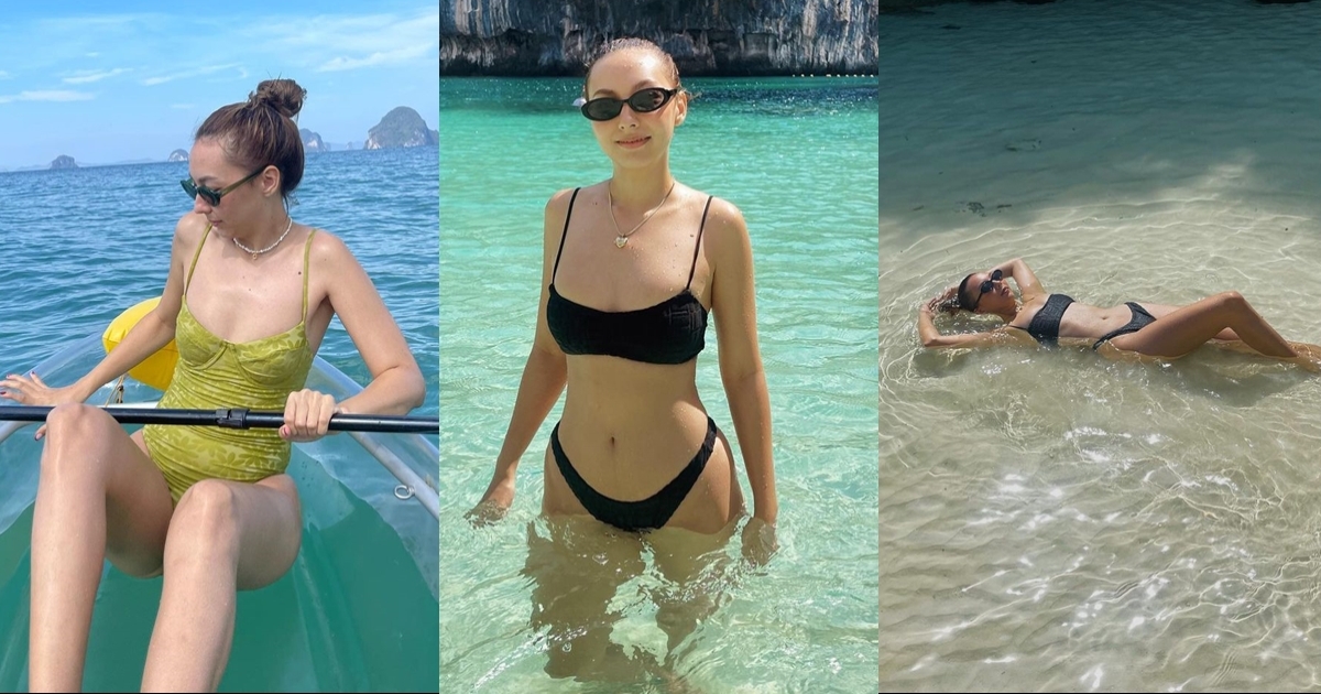 คารีสา อวดหุ่นแซ่บท้าแดดทะเลกระบี่ ปังปั๊วะเกินต้าน