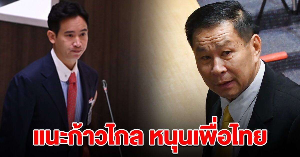 เสรีพิศุทธิ์ แนะก้าวไกล เสียสละนั่งฝ่ายค้าน หากชวดนายกฯ แต่ต้องหนุนเพื่อไทยตั้งรัฐบาลให้ได้