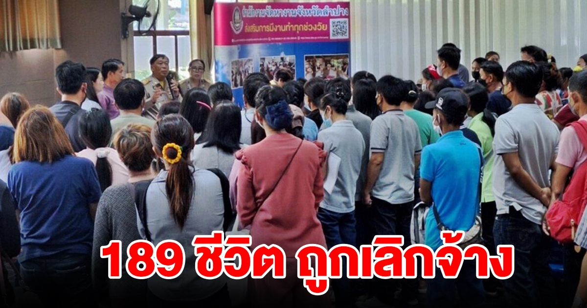 เร่งช่วยเหลือ ลูกจ้างโรงงานเฟอร์นิเจอร์ 189 ชีวิต ถูกเลิกจ้าง