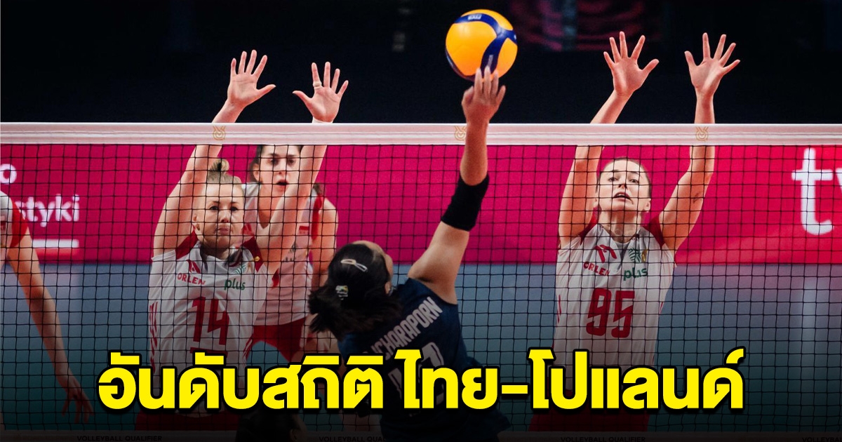 ส่องอันดับ สาวไทย โปแลนด์ ก่อนดวลเดือดกันวันนี้