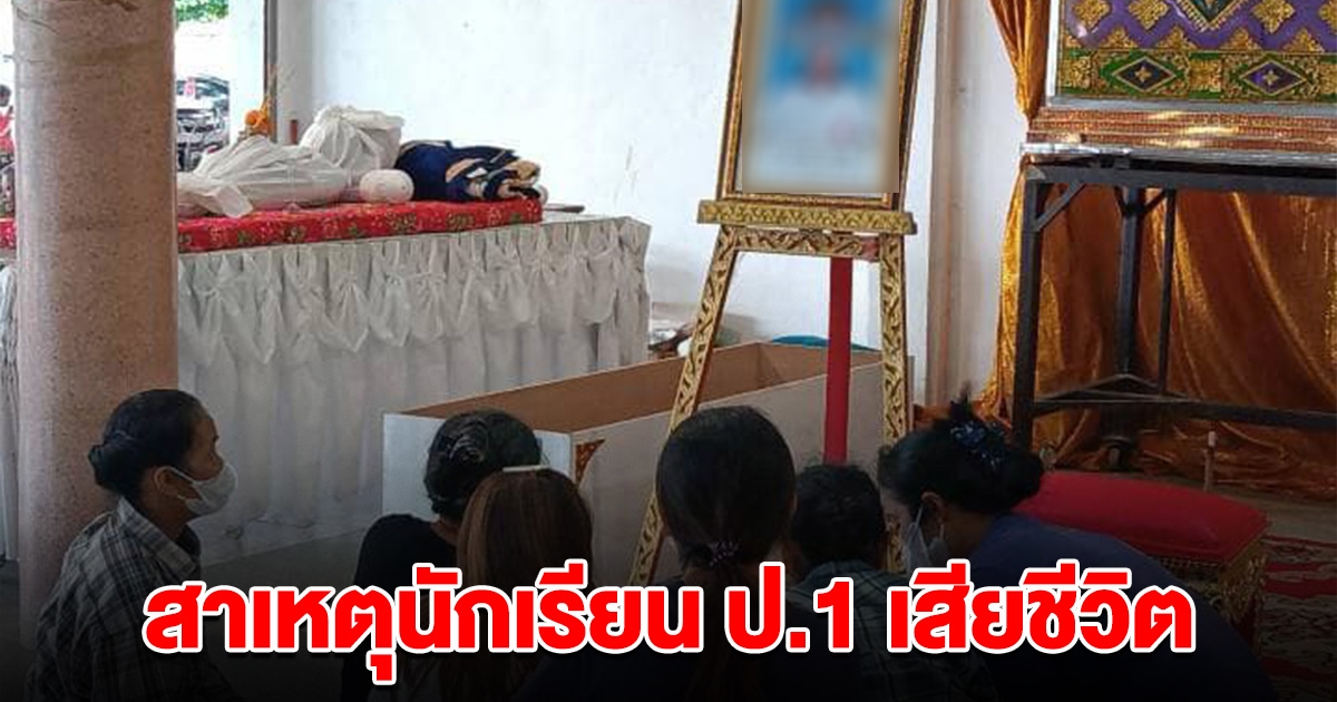 แพทย์เผยแล้ว สาเหตุเสียชีวิต นักเรียน ป.1 หลังถูกครูสั่งทำโทษ