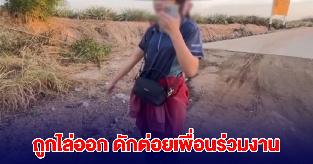 หนุ่มแอบอู้งาน ถูกไล่ออก ดักต่อยเพื่อนร่วมงาน คิดว่าเป็นต้นเหตุ