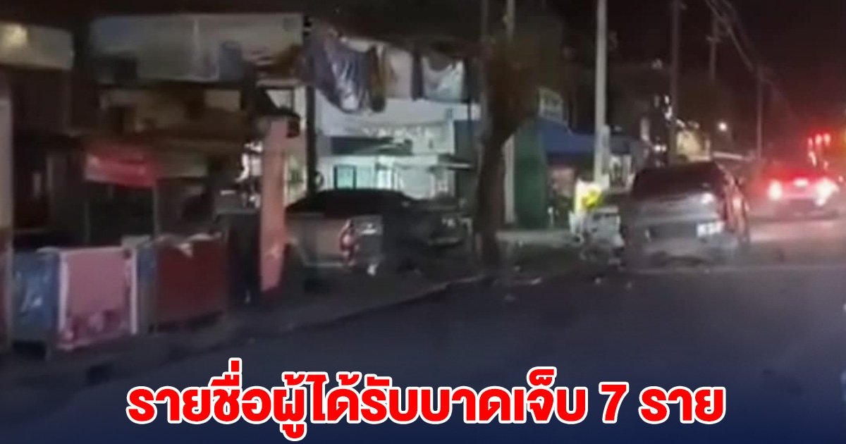 รายชื่อผู้ได้รับบาดเจ็บ เหตุระเบิด หน้าร้านสะดวกซื้อ