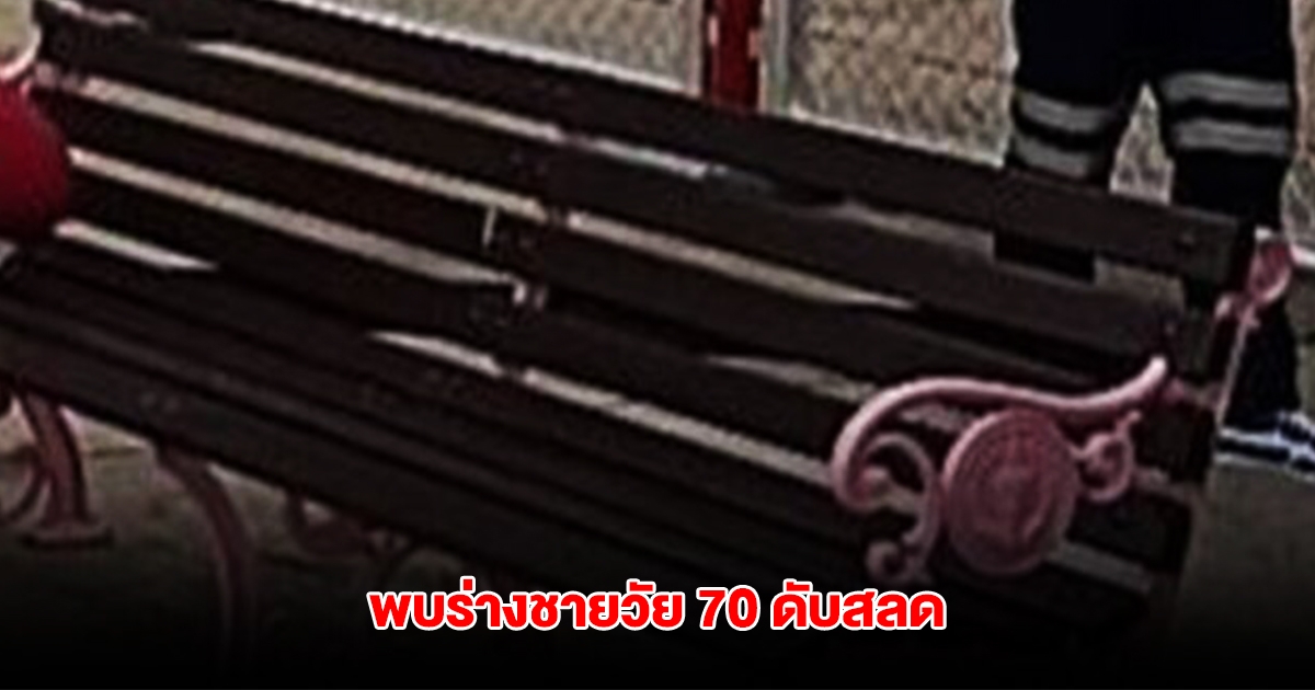 สลด เกิดเสียงดังสนั่น ที่สนามเด็กเล่นหมู่บ้าน ก่อนพบร่างชายวัย 70 เสียชีวิต