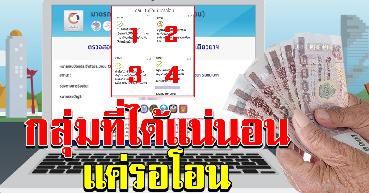 4 กลุ่ม ที่ได้เงินแน่นอน