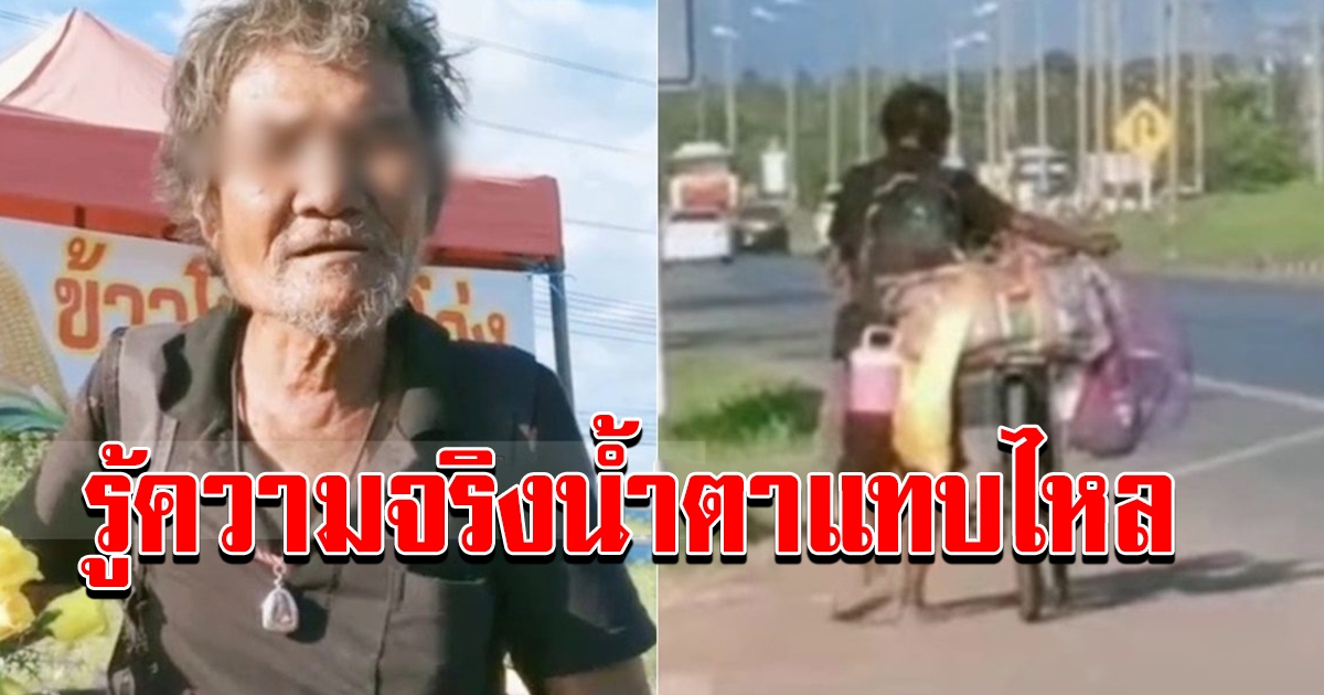 แม่ค้าข้าวโพด เห็นคุณตาท่าทางอิดโรย