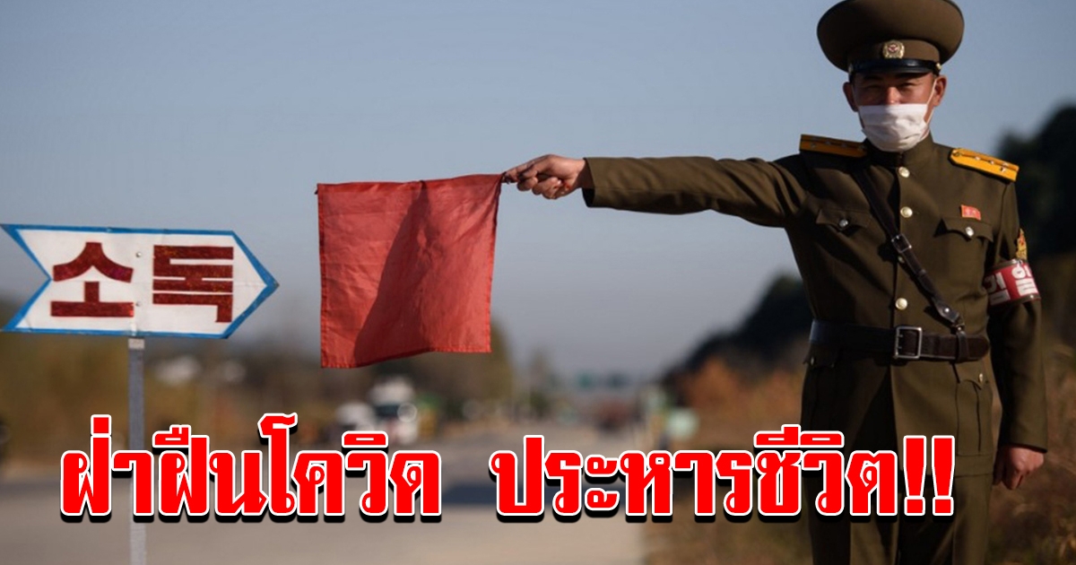 เปิดโทษเกาหลีเหนือ ฝ่าฝืนกฎคุมโควิด ลอบข้ามชายแดน