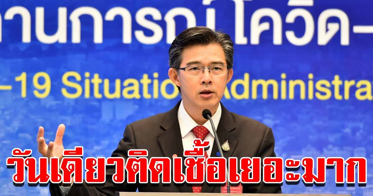 ศบค. แถลงสถานการณ์วันนี้ 3 ม.ค. 64