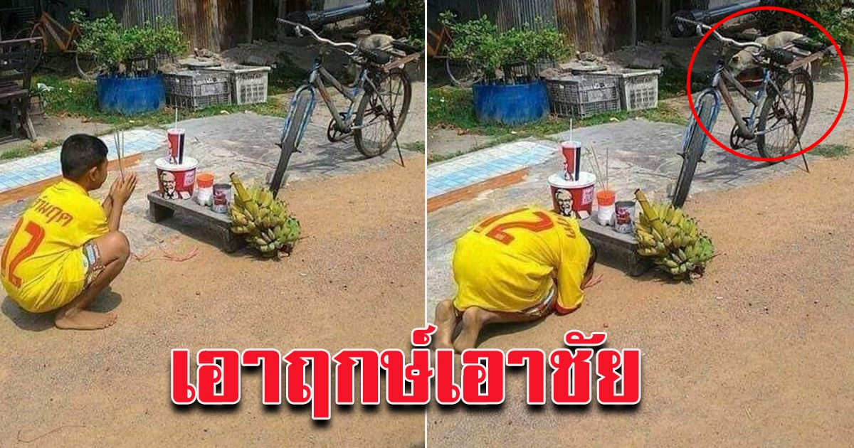 หนุ่มน้อย ไหว้รถ วันตรุษจีน