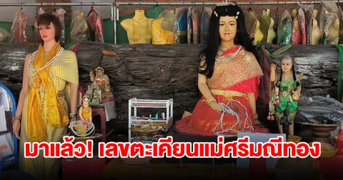 มาแล้ว เลขตะเคียนแม่ศรีมณีทอง ให้โชคมาแล้วหลายงวด