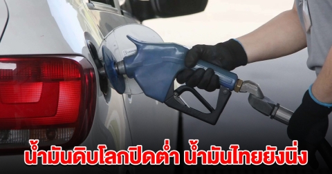 ราคาน้ำมันดิบตลาดโลกปิดต่ำ ราคาน้ำมันไทยยังนิ่ง
