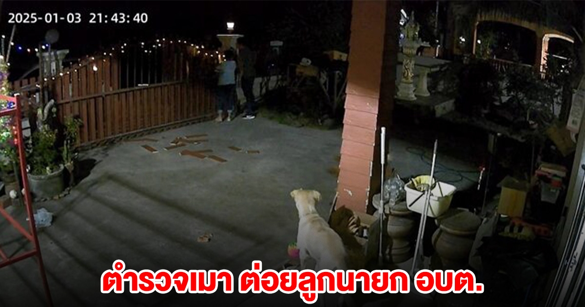 ตำรวจเมา ต่อยลูกนายก อบต. กลางงานเลี้ยงปีใหม่