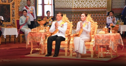 ในหลวง พระราชินี เสด็จฯในการพระราชพิธีฉัตรมงคล พุทธศักราช 2568