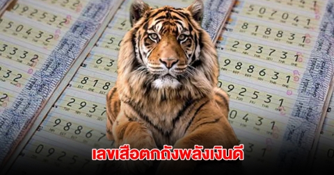 เลขเสือตกถังพลังเงินดี 1 มิ.ย. 68 เบิ้ลควรระวัง