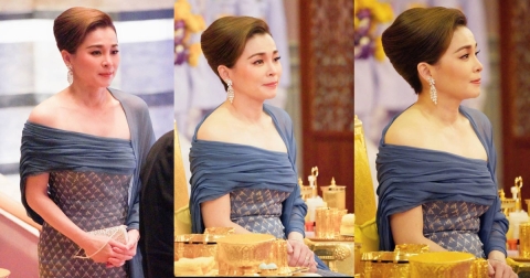 สง่างาม พระราชินีฉลองพระองค์ เสด็จฯทอดพระเนตรการแสดงคอนเสิร์ต
