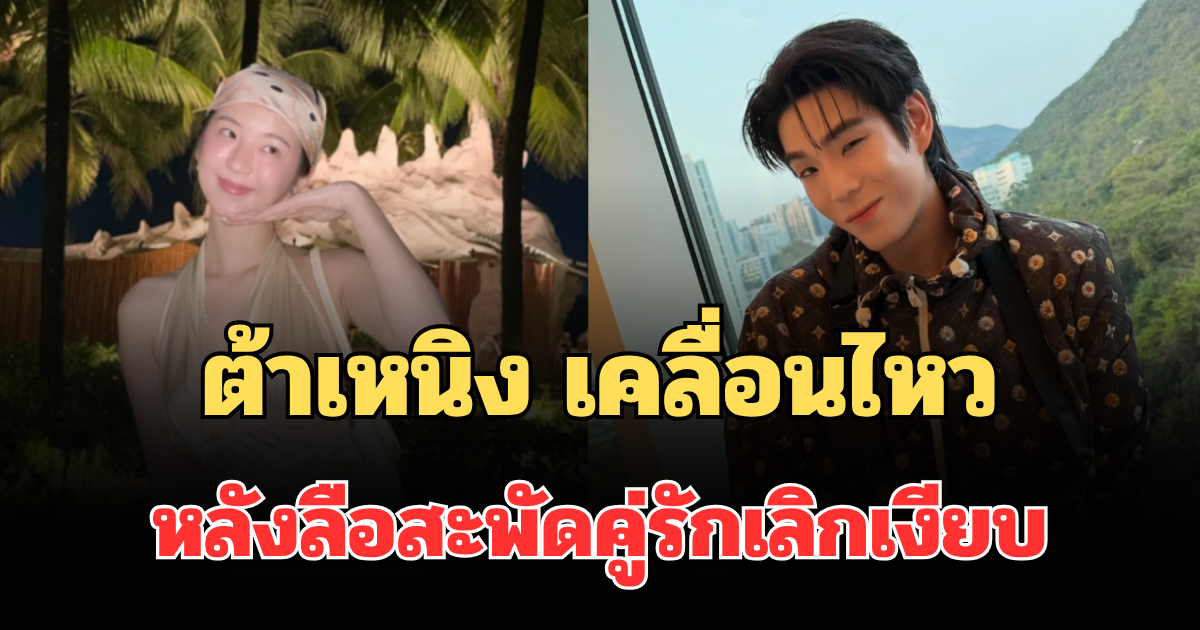 ต้าเหนิง เคลื่อนไหว หลังลือสะพัดคู่รักดาราดังเลิกเงียบ