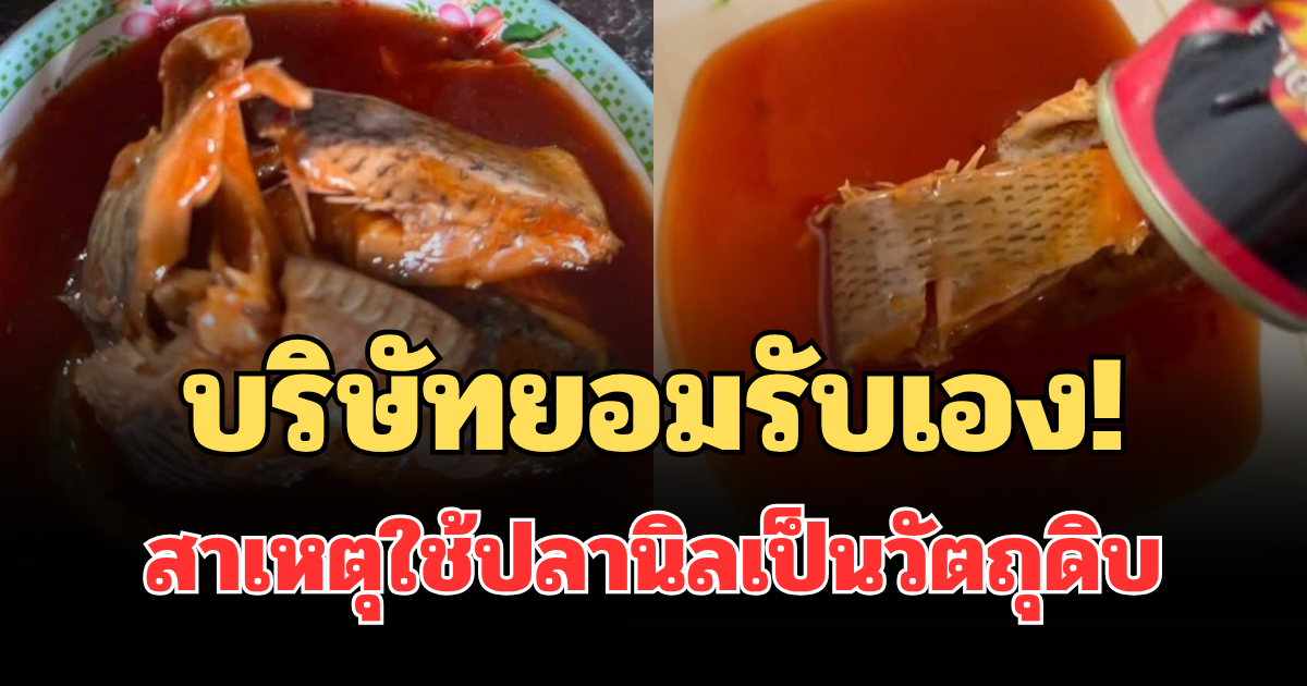 บริษัทยอมรับเอง! ปลากระป๋องไม่ตรงปก ใช้ปลานิลเป็นวัตถุดิบ เผยสาเหตุ