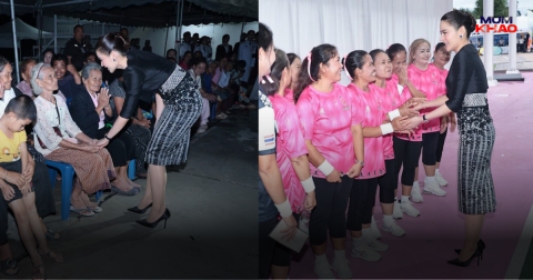 โปรดเกล้าฯ เจ้าจอมพลโทหญิง ท่านผู้หญิงอรอนงค์ เปิดศูนย์กีฬา ต.อุ่มเม้า จ.ร้อยเอ็ด